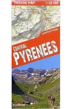 Mapa trekkingowa Pireneje rodkowe 1:50 000
