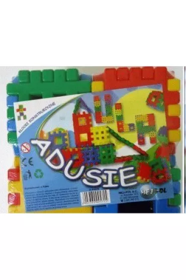KLOCKI KONSTR WAFLE 24EL ADUSIE FOL