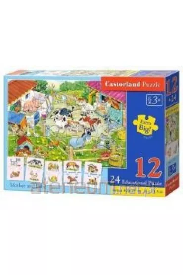 Puzzle edukacyjne Mama i dziecko Castorland