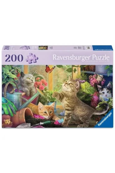 Puzzle 200 Cheeky Cats Ravensburger