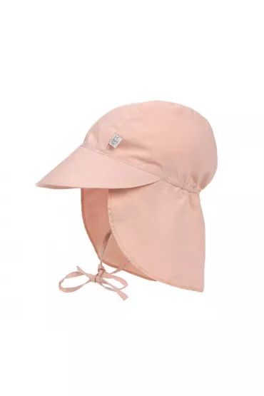 Lassig Czapka przeciwsoneczna z daszkiem i oson karku UV80 Splash & Fun pink, rozm. 50/51
