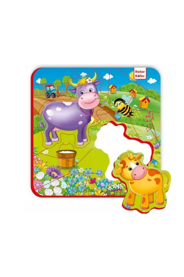 Puzzle magnetyczne Zwierz�ta na farmie Roter Kafer