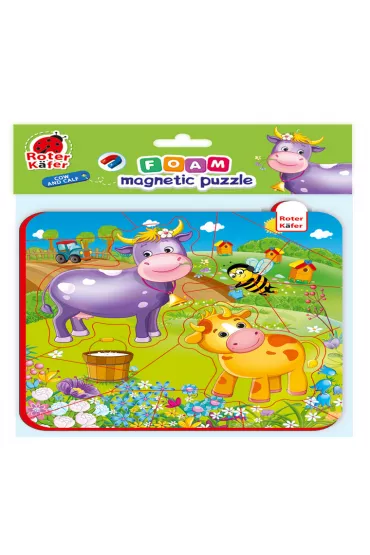 Puzzle magnetyczne Zwierz�ta na farmie Roter Kafer