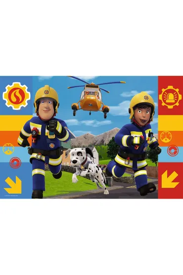 Puzzle 100 el. Zawsze pomocny Stra�ak Sam Trefl