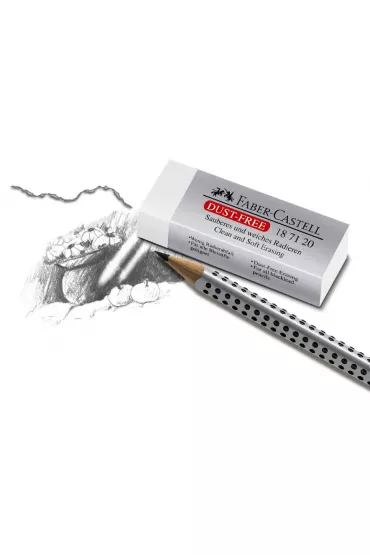 Faber-Castell Gumka Dust Free plastikowa du�a (187120 FC)