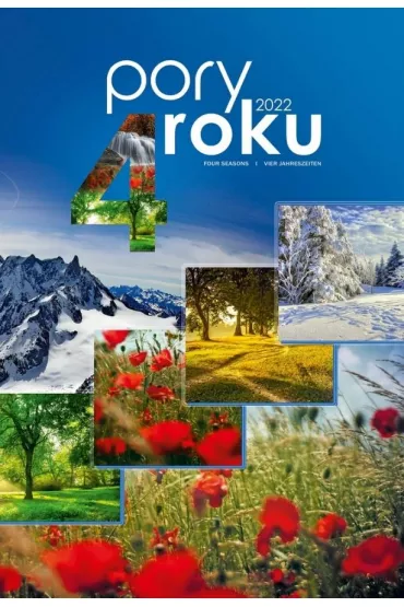 Kalendarz 2022 Wieloplanszowy Cztery pory roku