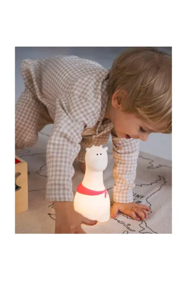 Rabbit&Friends Lampka �yrafa bia�a
