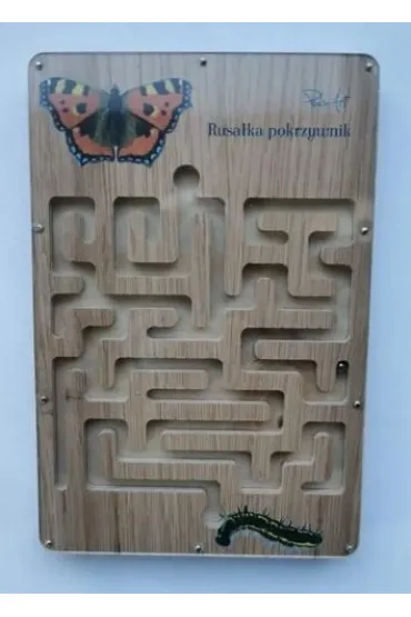 Puzzle Labirynt przyrodniczy Rusa�ka pokrzywnik Puls-Art
