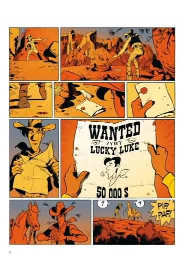 Lucky Luke. Wanted Lucky Luke! - Matthieu Bonhomme