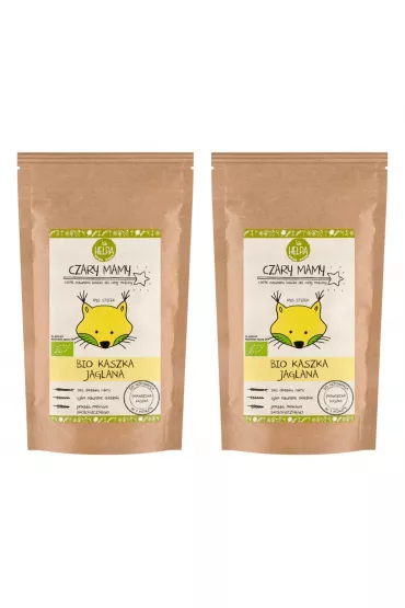 Helpa Kaszka jaglana, Czary Mamy Zestaw 2 x 200 g Bio