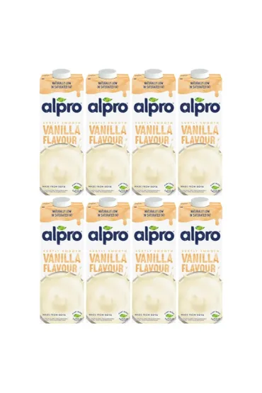Alpro Nap�j sojowy waniliowy zestaw 8 x 1000 ml