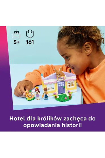 LEGO Friends Hotel dla kr�lik�w w mie�cie Heartlake 42679