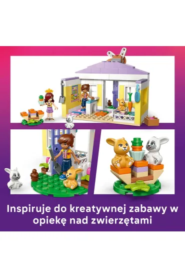 LEGO Friends Hotel dla kr�lik�w w mie�cie Heartlake 42679
