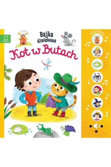 Bajka d�wi�kowa. Kot w Butach. Naci�nij i pos�uchaj! - Anna Podg�rska