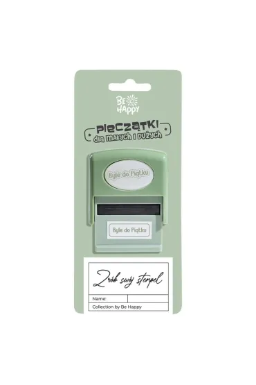 Be-Happy Gifts Piecz�tka z napisem - Byle do Pi�tku