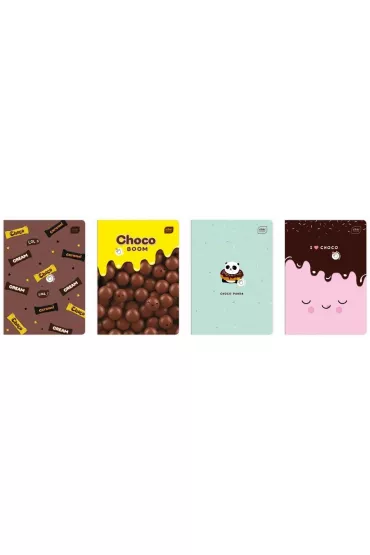Interdruk Zeszyt A5 zapachowy Chocolate kratka 32 kartki 10 szt.