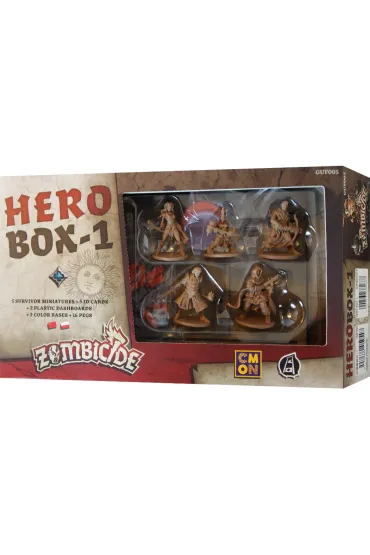 Zombicide: Black Plague - Hero Box-1 Portal Games