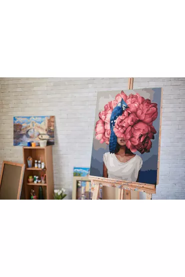 Twoje Hobby Malowanie po numerach - Piwonie. Amy Judd 40x50cm