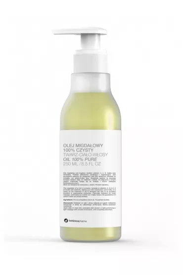 Botanicapharma Olej migda�owy czysty do twarzy, cia�a i w�os�w pompka 250 ml