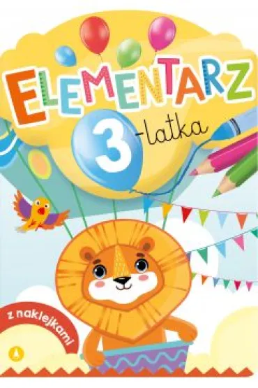 Elementarz 3-latka z naklejkami - Anna Horosin