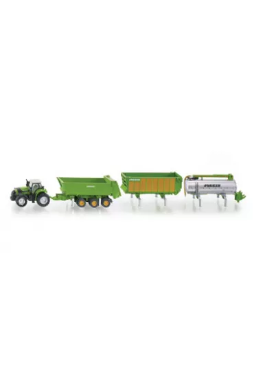 Siku Super - Traktor z naczep� i cystern� S1848
