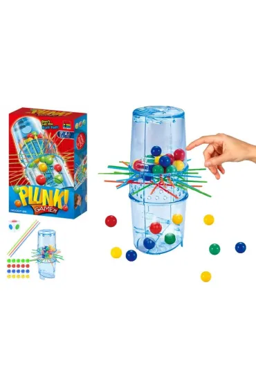 Spadaj�ce kulki wie�a patyczki LeanToys