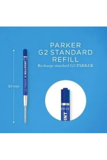 Parker Wk�ad do d�ugopisu M eco niebieski 0,7 mm