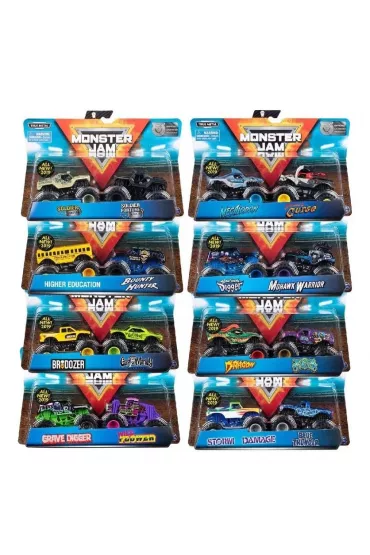 Monster Jam - Superteren�wka w skali 1:64 mix 2szt Spin Master