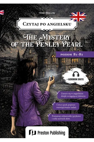 Czytaj po angielsku. The Mystery of the Penley Pearl Poziom B1-B2 - Tess  Hollow