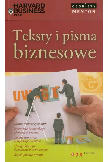 Teksty i pisma biznesowe - Harvard Business School Press