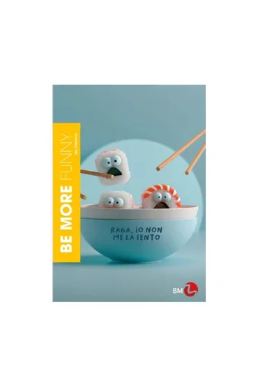 Zeszyt A4 Be More Funny w kratk� 96 stron 100g. 1szt.mix