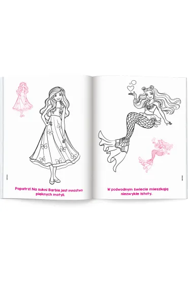 BARBIE DREAMTOPIA. NAKLEJAM I KOLORUJ� AMEET NAK-1402