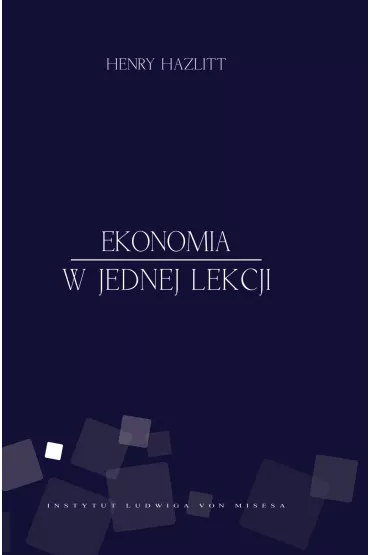 eBook Ekonomia w jednej lekcji pdf mobi epub - Henry Hazlitt