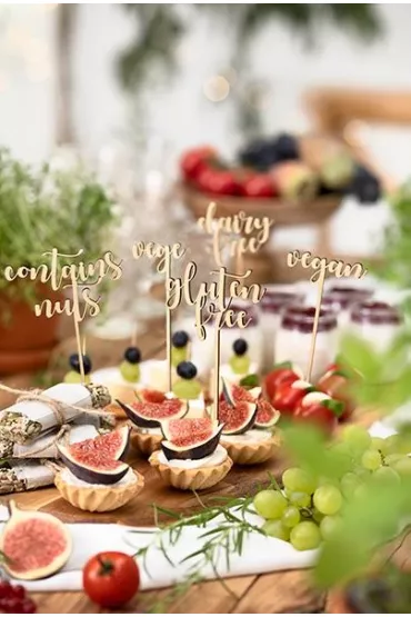 PartyDeco Toppery na s�odki st� 14.5-16 cm