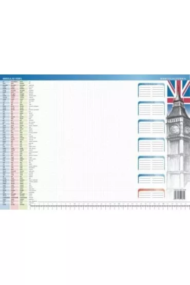 Visual System Biuwar. Irregular verbs 26 kartek