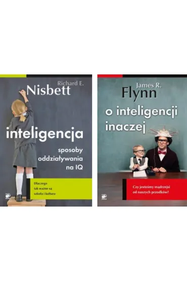 Pakiet: Inteligencja, O inteligencji inaczej - Richard E. Nisbett, Flynn R. James