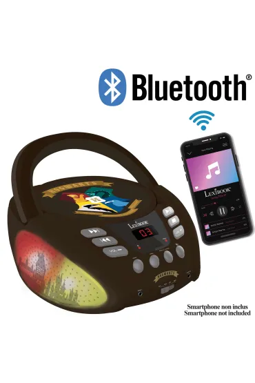 Odtwarzacz CD Bluetooth Harry Potter z efektami �wietlnymi RCD109HP