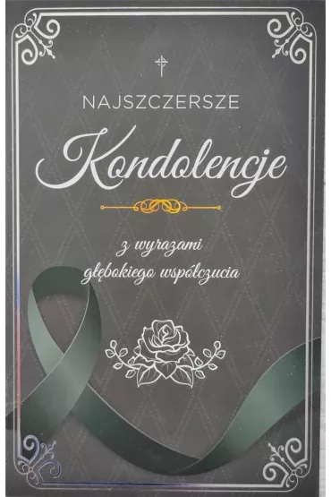 Yeku Karnet Kondolencje 2K - 048