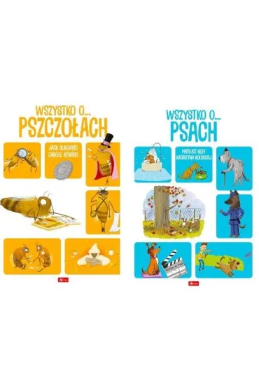 Pakiet Wszystko o...: Wszystko o pszczo�ach, Wszystko o psach