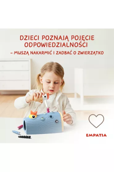 Gra zr�czno�ciowa Nakarm Ptaszka Z�ap Robaczka – 24 m+ Top Bright