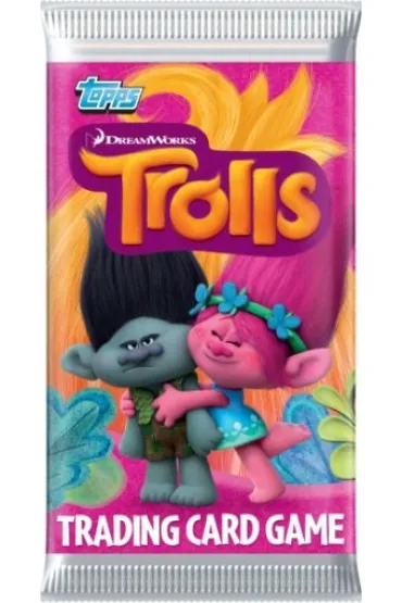 Saszetka z kartami Trolls 1szt Topps