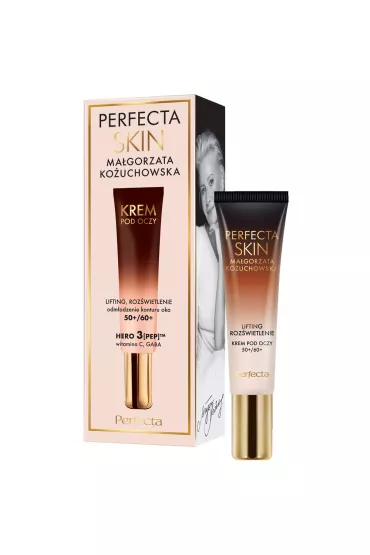 Perfecta Skin Ma�gorzata Ko�uchowska krem pod oczy 50+/60+ z peptydami, witamin� C, erytrytolem i prebiotykami 15 ml