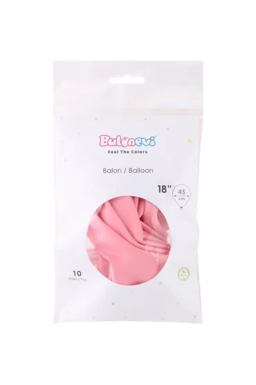 GoParty Balony lateksowe Pastel r�owe 45cm 10 szt