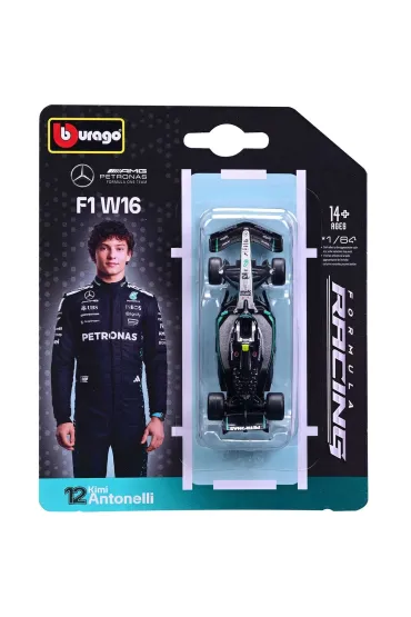 Formula (Without Helmet) - Mercedes-amg Petronas Bburago