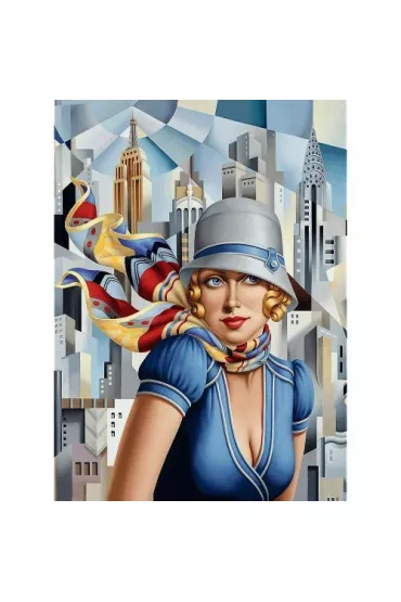 Puzzle drewniane 200 el. Lato w Mie�cie Trefl