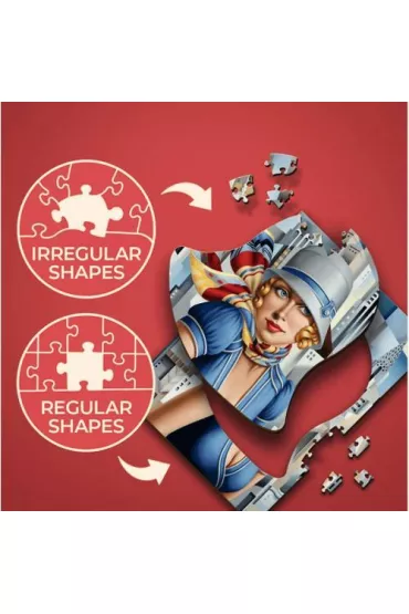 Puzzle drewniane 200 el. Lato w Mie�cie Trefl