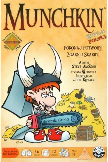 Munchkin Black Monk - Steve Jackson
