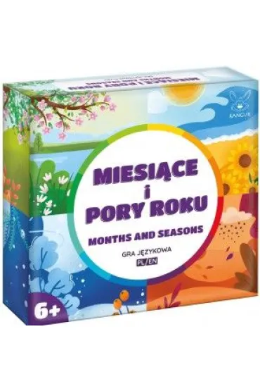 Miesi�ce i pory roku. Months and Seasons. Gra j�zykowa Kangur