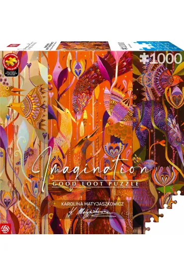 Puzzle 1000 Imagination Karolina Matyjaszkowicz W Ptasim G�szczu Tryptyk Good Loot