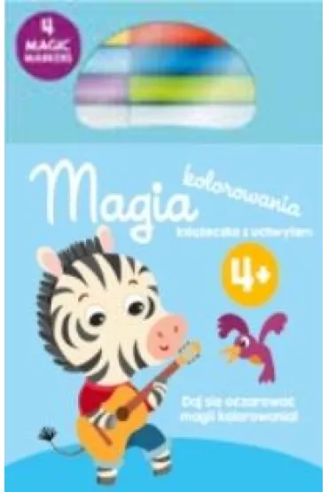 Magia kolorowania z flamastrami 3+ niebieska